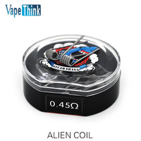 Купить Готовая спираль Vapethink Alien kanthal A1 (кантал) (0,45 Ом) (0.3*0.8mm+32ga)