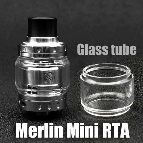 Стеклянная колба для Merlin mini RTA (увеличенная на 4 ml)