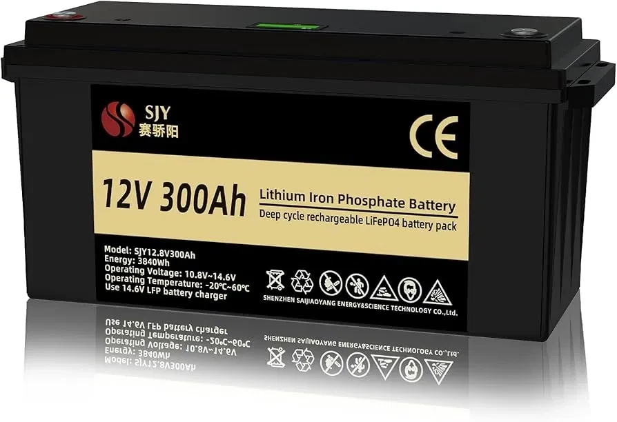 Купити Акумулятор Lifepo4 SJY 12V 300Ah