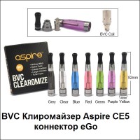 Купити BVC Клиромайзер Aspire CE5 коннектор eGo
