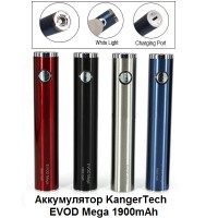 Купити Аккумулятор KangerTech EVOD Mega 1900mAh USB